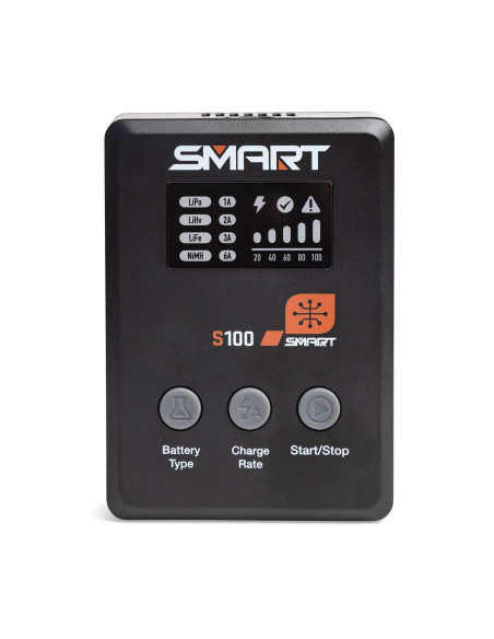 Smart Powerstage Surface Bundle: 810mAh 2S 50C LiPo Battery (IC2) - S100 Charger - 65W Power Supply - Adapter