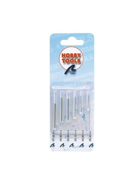 27218 SET 7 MINIBROCAS HSS (0,4 -- 1MM DIAM)