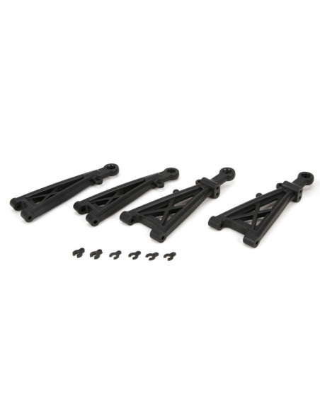 Front suspension arm set  (2): 1:10 4wd all
