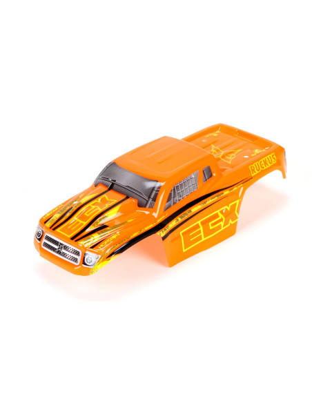 1-18 Painted Body Set  Orange-Yellow: 4WD Ruckus