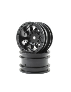 1.55 Wheels  Black (2):...