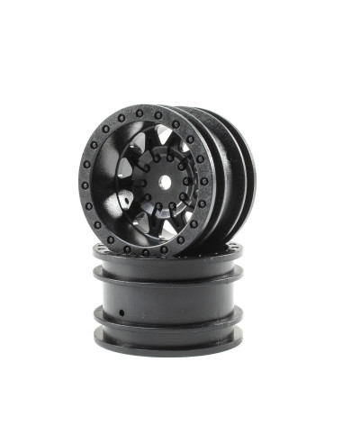 1.55 Wheels  Black (2): Barrage 2.0