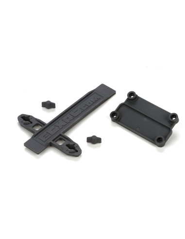 Battery Strap  ESC Plate: 1-10 2WD Ruckus  Torment