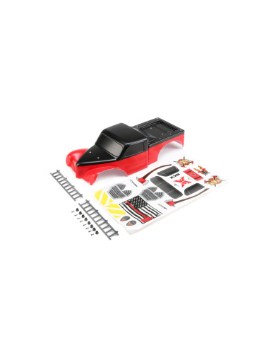 Body with Ladders  Red-Black: 1-10 2WD Axe MT