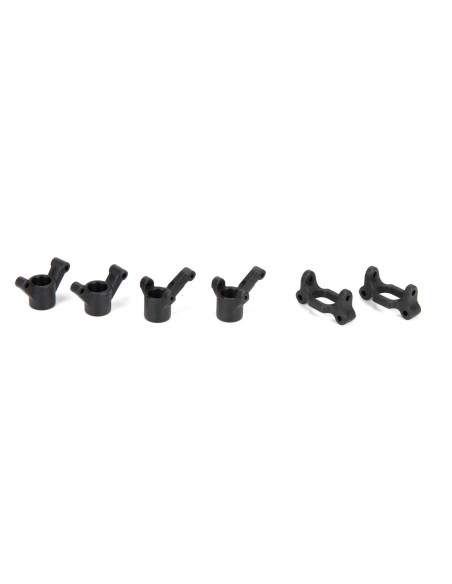 Carrier & Hub Set: All ECX 1-24 4WD
