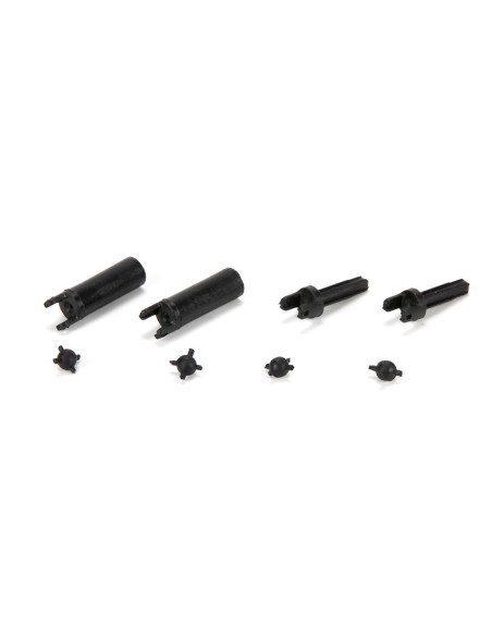Center Driveshaft Assembly: 1-24 4WD Temper