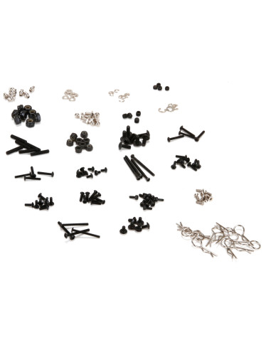Complete Hardware Set: 1-18 4WD Temper