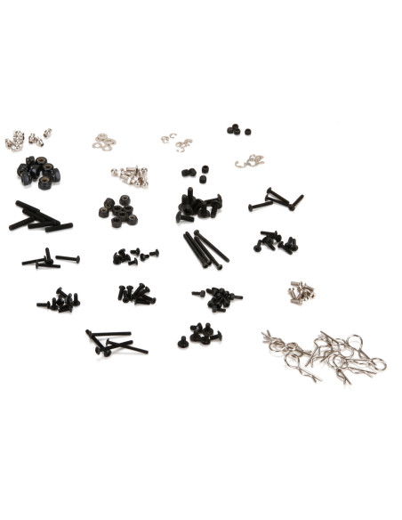 Complete Hardware Set: 1-18 4WD Temper