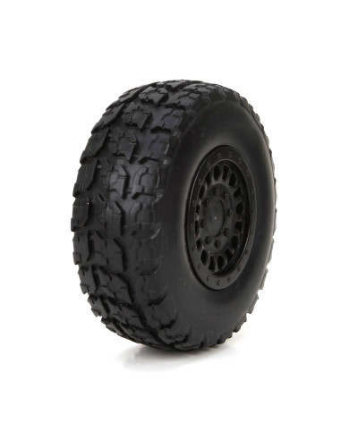 Front-Rear Premount Tire: 1-18 4WD Torment (2)