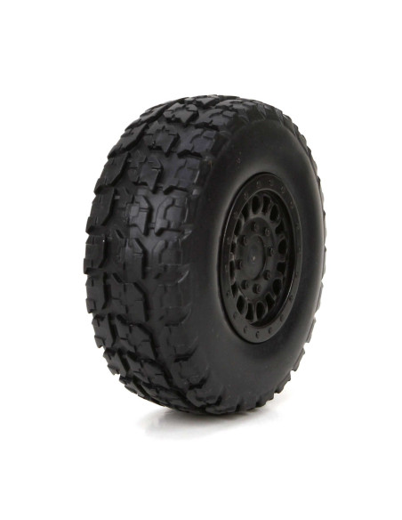 Front-Rear Premount Tire: 1-18 4WD Torment (2)