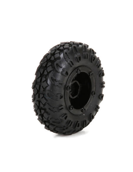 Front-Rear Premount Tire (4):1-24 4WD Temper