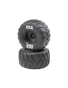 R-L Premounted Tire  Black...