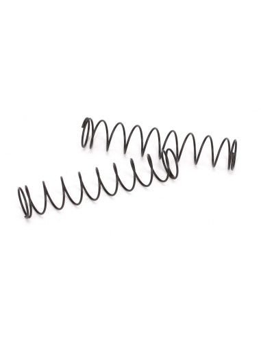 Rear Spring Black  Medium (2): 1-10 2WD Circuit...