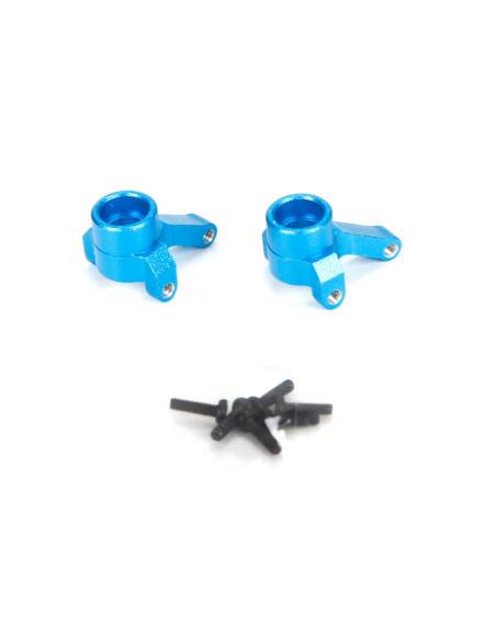 Spindle Set  Aluminum: All ECX 1-24 4WD