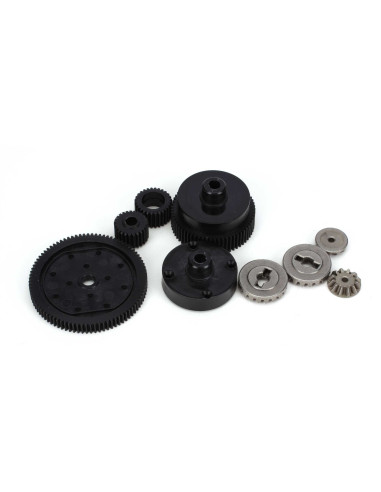 Transmission Plastic Gear Set: All ECX 1-10 2WD