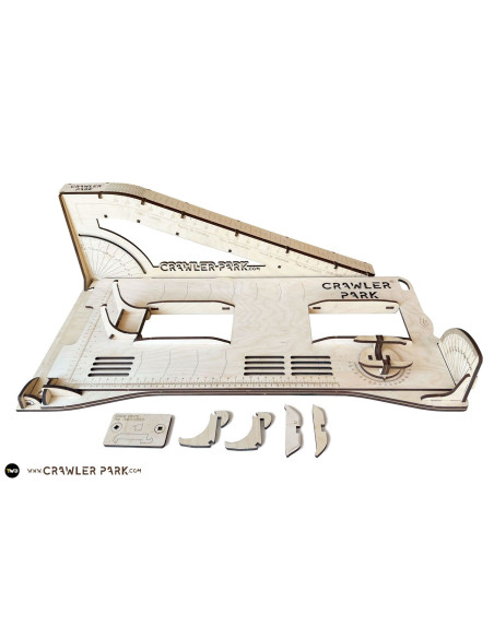 Set-Up System Table 1/10 & 1/12 Scale Rc Crawler Park