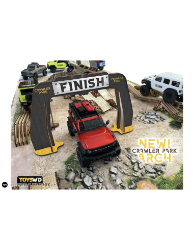 START / FINISH Arch RC Crawler Park Circuit 1/24