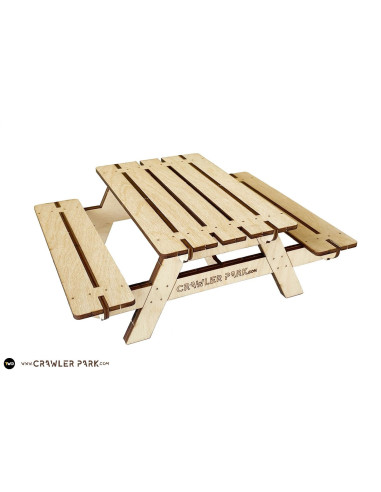 Picnic Table 1/10 Scale Crawler Park