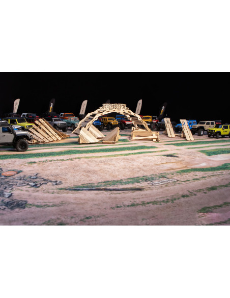 WELCOME KIT of 5 obstacles for RC Crawler Park course 1/24 & 1/18 scale
