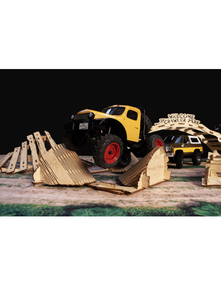 WELCOME KIT of 5 obstacles for RC Crawler Park course 1/24 & 1/18 scale