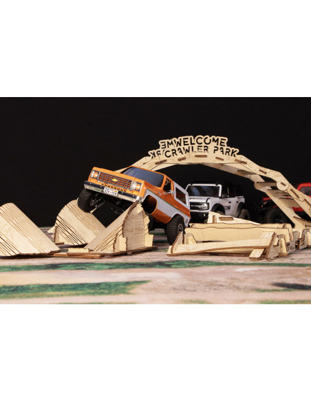WELCOME KIT of 5 obstacles for RC Crawler Park course 1/24 & 1/18 scale