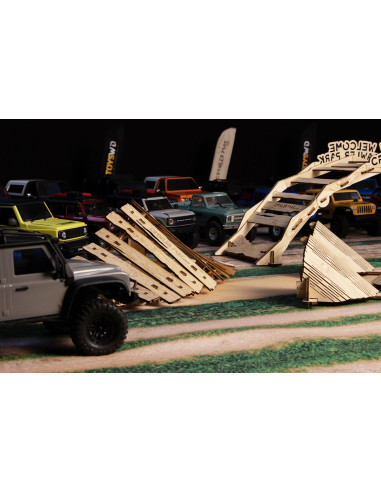 WELCOME KIT of 5 obstacles for RC Crawler Park...