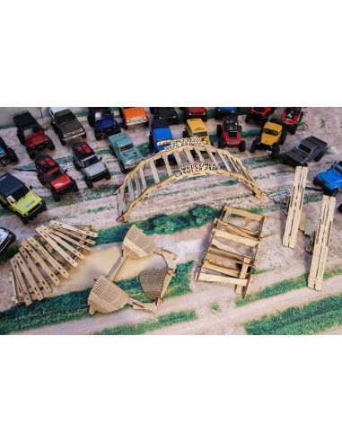 WELCOME KIT of 5 obstacles for RC Crawler Park...