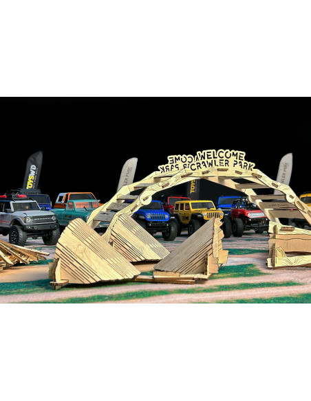 HOME KIT of 3 obstacles for RC Crawler Park course 1/24 & 1/18 scale