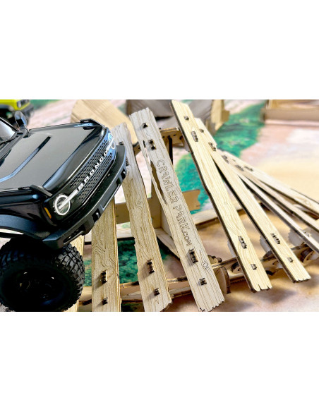 HOME KIT of 3 obstacles for RC Crawler Park course 1/24 & 1/18 scale