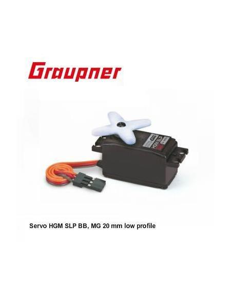 94050 Servo HGM SLP BB, MG 20 mm low profile