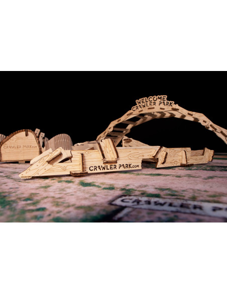 BASIC KIT of 2 obstacles for RC Crawler Park course 1/24 & 1/18 scale
