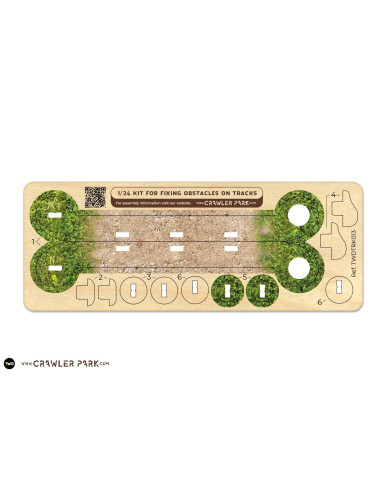 1/24 Kit for fixing obstacles on tracks Crawler...