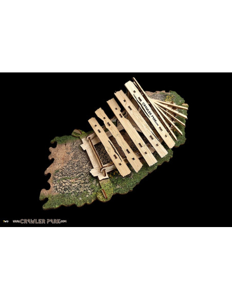 1/24 Kit for fixing obstacles on tracks Crawler Park