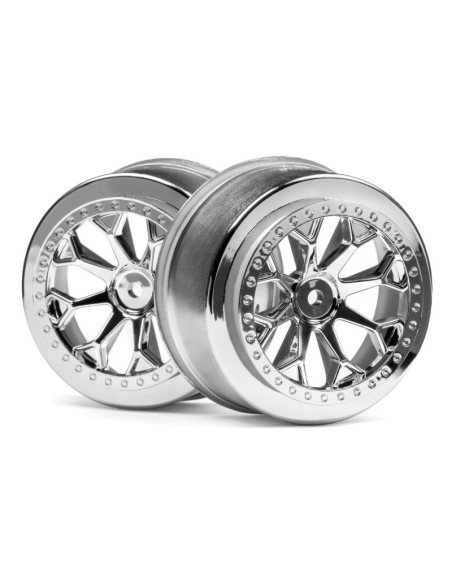 8SHOT SC WHEEL (4.5mm Offset-CHROME-2PCS)