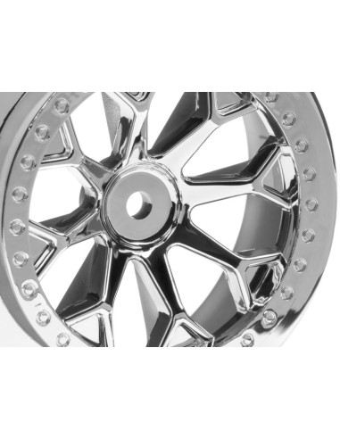 8SHOT SC WHEEL (4.5mm Offset-CHROME-2PCS)