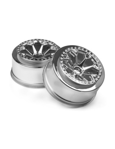 8SHOT SC WHEEL (4.5mm Offset-CHROME-2PCS)