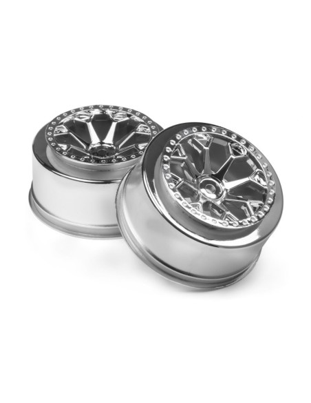 8SHOT SC WHEEL (4.5mm Offset-CHROME-2PCS)