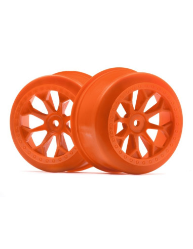 8SHOT SC WHEEL (4.5mm Offset-ORANGE-2PCS)
