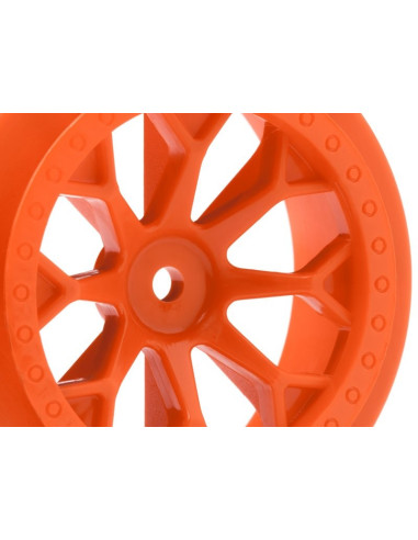 8SHOT SC WHEEL (4.5mm Offset-ORANGE-2PCS)