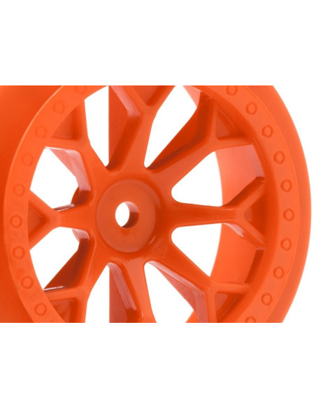 8SHOT SC WHEEL (4.5mm Offset-ORANGE-2PCS)