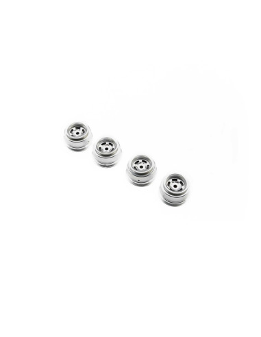 0.8"-1.0" Slot Mag Wheel Set (4): SCX24