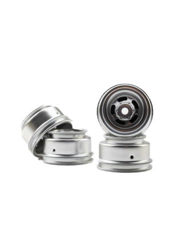 0.8"-1.0" Slot Mag Wheel Set (4): SCX24