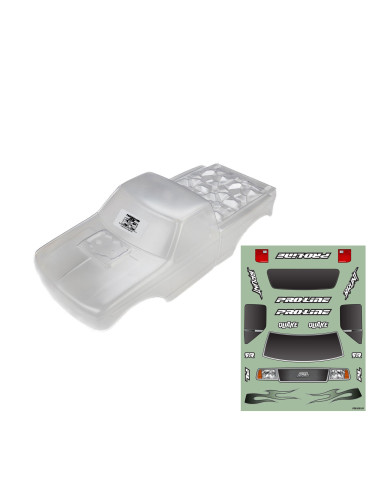 Pre-Cut Brunt Clear Body: ARRMA QUAKE 223S