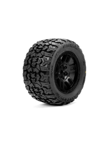Jaeger Front-Rear MT Tires MTD 12mm Black Split...