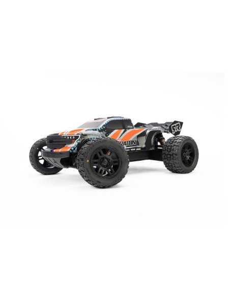 Jaeger Front-Rear MT Tires MTD 12mm Black Split Six (2): ARRMA MINI KRATON