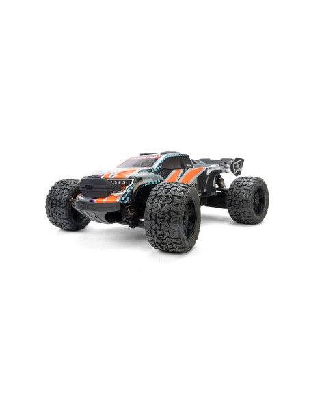 Jaeger Front-Rear MT Tires MTD 12mm Black Split Six (2): ARRMA MINI KRATON