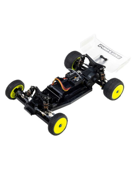 1-24 Pre-Cut Crowd Pleazer Clear Body with ESC Relocator: Losi Micro-B