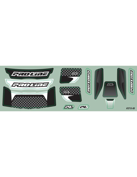 1-24 Pre-Cut Crowd Pleazer Clear Body with ESC Relocator: Losi Micro-B