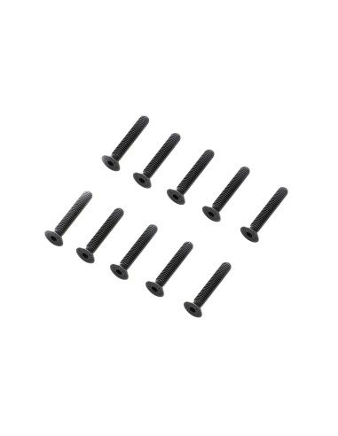 Flat Head Screws  M5 x 30mm STL (10)