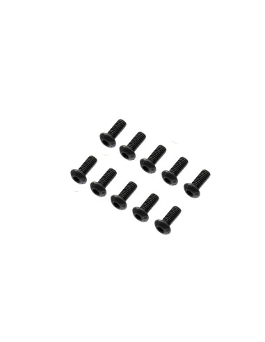 Button Head Screws  M4 x 10mm STL (10)